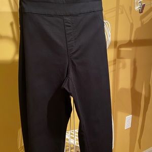 Flat front pull on jeggings